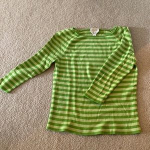 Talbots Pima Cotton Striped Top